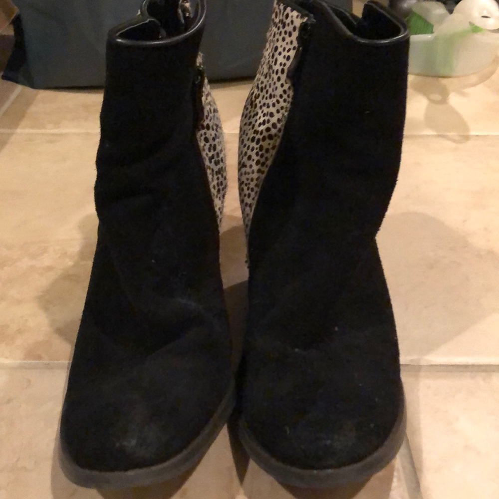 Black booties